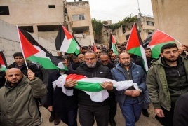 استشهاد ليلى الخطيب برصاصة قناص إسرائيلي اخترقت رأسها ."جثمان أصغر من النعش"
