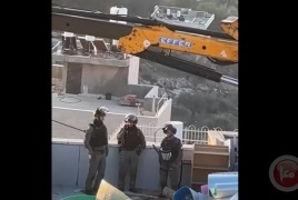 هدم الاحتلال  مسجدا في قرية صور باهر بالقدس