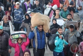 وزير جيش الاحتلال يعدّ خطة لتهجير أهالي غزة