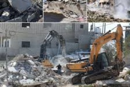 قوات  الاحتلال تجرف آلاف الدونمات والأشجار واقتلعها وهدم عشرات المنازل العام الماضي في محافظ بيت لحم .