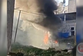 جيش الاحتلال يستهدف مركبة في الحي الشرقي بمدينة جنين