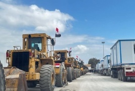 المتحدث باسم نتنياهو يعلن عدم دخول  الكرفانات والمعدات الثقيلة لغزة