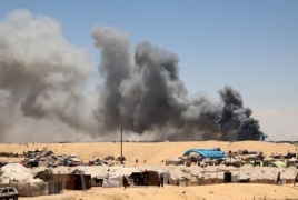 وزارة الصحة بغزة تعلن عن استشهاد  4 مواطنين  بينهم 3 من الشرطة بقصف إسرائيلي شرق رفح