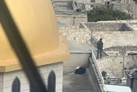 الهلال الاحمر يعلن عن اصابة مسن يبلغ من العمر (60 عاما) بالرصاص الحي خلال اقتحام قوات الاحتلال مدينة نابلس وتحاصر منزلا