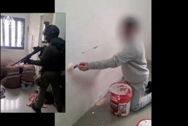 سجن النقب يجبر أسرى على محو كتابات من على الجدران