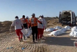 الصليب الأحمر: قتل المسعفين الثمانية في قطاع غزة تذكير صارخ بمدى خطورة بغزة