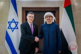 الامارات: وزير خارجية اسرائيل يبحث تعزيز التعاون