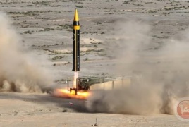 إيران تشترط لوقف إطلاق الصواريخ على إسرائيل .