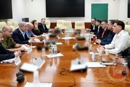 الكابنيت يجتمع مجددا اليوم لبحث اتفاق وقف إطلاق النار