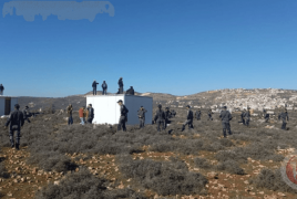 مستوطنون يقيمون بؤرة استيطانية جديدة شمال رام الله