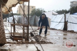 غزة: الأمطار تغرق خيام النازحين.. نسف منازل بالتفاح وبيت لاهيا