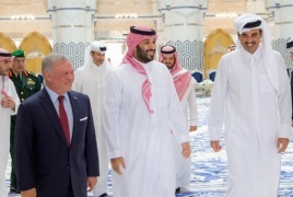 لقاء ثلاثي في جدة: قادة السعودية والأردن وقطر يرفضون التصعيد الإيراني