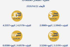 أسعار صرف العملات