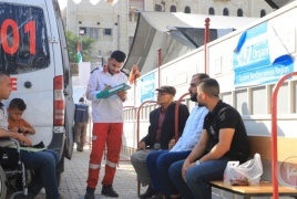 مغادرة 69 مريضا ومرافقا عبر معبر رفح