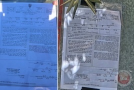 الخليل.. الاحتلال يمارس التطهير العرقي في قرية "بيرين" ويهدد بهدم 12 منزلاً