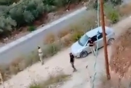 المستوطنون يقتحمون محيط منازل المواطنين في بروقين غرب سلفيت