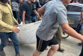 شهيدة واصابات بغارة اسرائيلية على حي الرمال بمدينة غزة