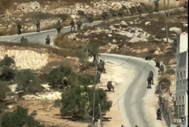 الاحتلال يجبر سكان منزلين على إخلائهما ويحوّل 16 منزلاً إلى ثكنات عسكرية في قصرة جنوب نابلس