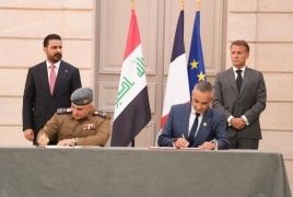 برعاية الزيدي وماكرون.. العراق وفرنسا يوقعان 6 مذكرات تفاهم في باريس