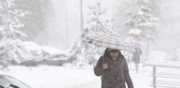 عاصفة ثلجية تضرب موسكو