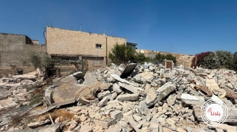 الاحتلال يهدم منزلا في الرام شمال القدس