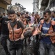 عشرات الشهداء والجرحى وانقطاع الإنترنت 713 يوما للحرب.