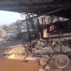  مستوطنون يحرقون ممتلكات مواطن ويطردونه بالقوة من أرضه غرب سلفيت