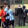 توقيف لاعب بعد الاعتداء على حكم خلال مباراة في تركيا