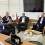 رئيس الاتحاد العام للصناعات ومحافظ الخليل يفتتحان مقر اتحاد الألمنيوم والزجاج