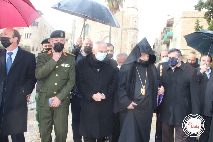 بيت لحم تحتفل بعيد الميلاد المجيد حسب التقويم الأرمني