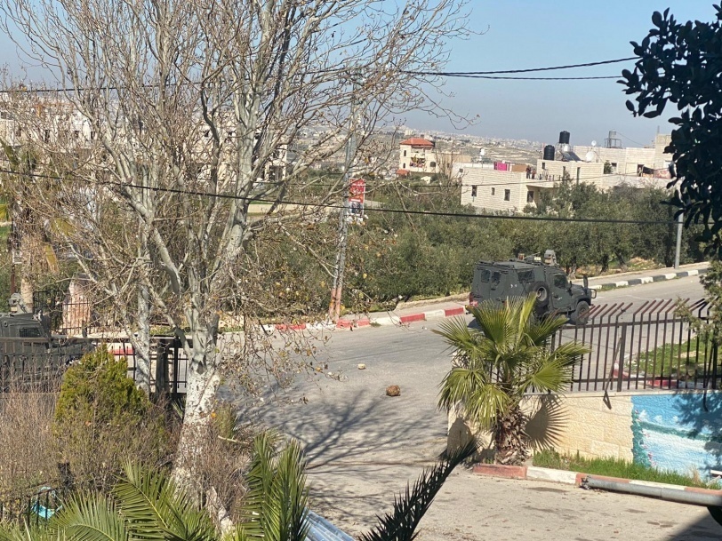 مواجهات في بلدة تقوع شرق بيت لحم
