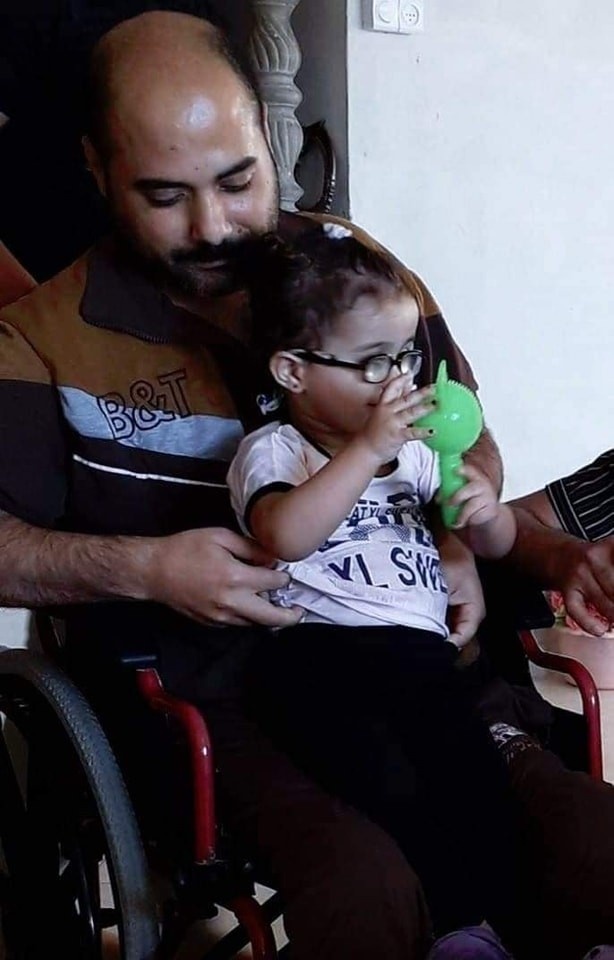 الشهيد إياد وابنته الشهيدة نغم