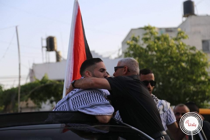 بلدنا-  بلدة حوسان تستقبل اسيرين محررين امضيا ٨ سنوات ونصف بالاسر
