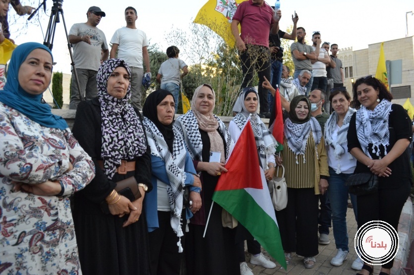 وقفة حاشدة في بيت لحم دعما للرئيس وحفاظا على السلم الأهلي