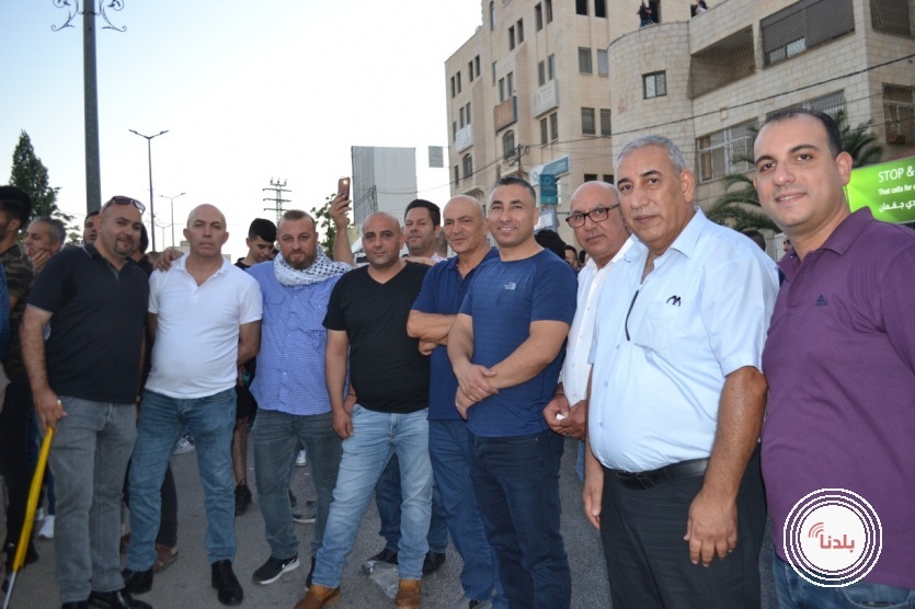 وقفة حاشدة في بيت لحم دعما للرئيس وحفاظا على السلم الأهلي