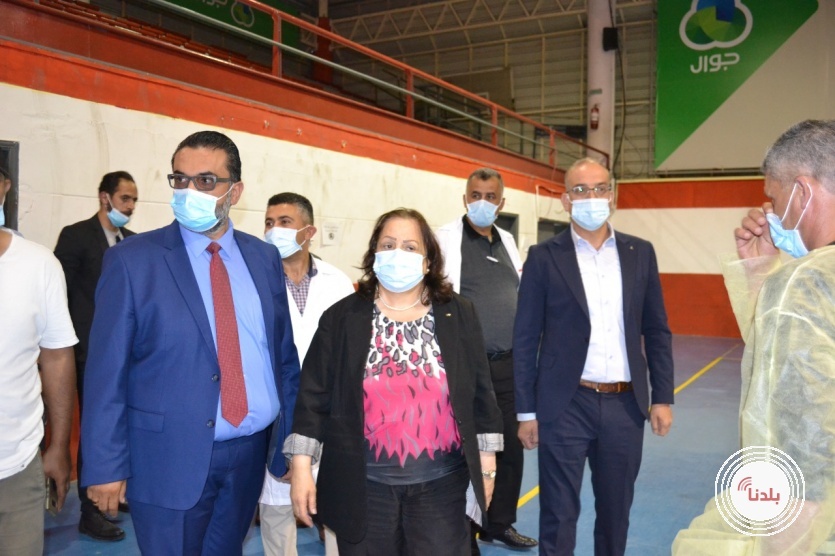 وزيرة الصحة تزور محافظة بيت لحم  للاطلاع على الاوضاع الصحية