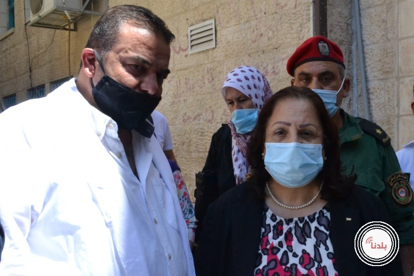وزيرة الصحة تزور محافظة بيت لحم  للاطلاع على الاوضاع الصحية