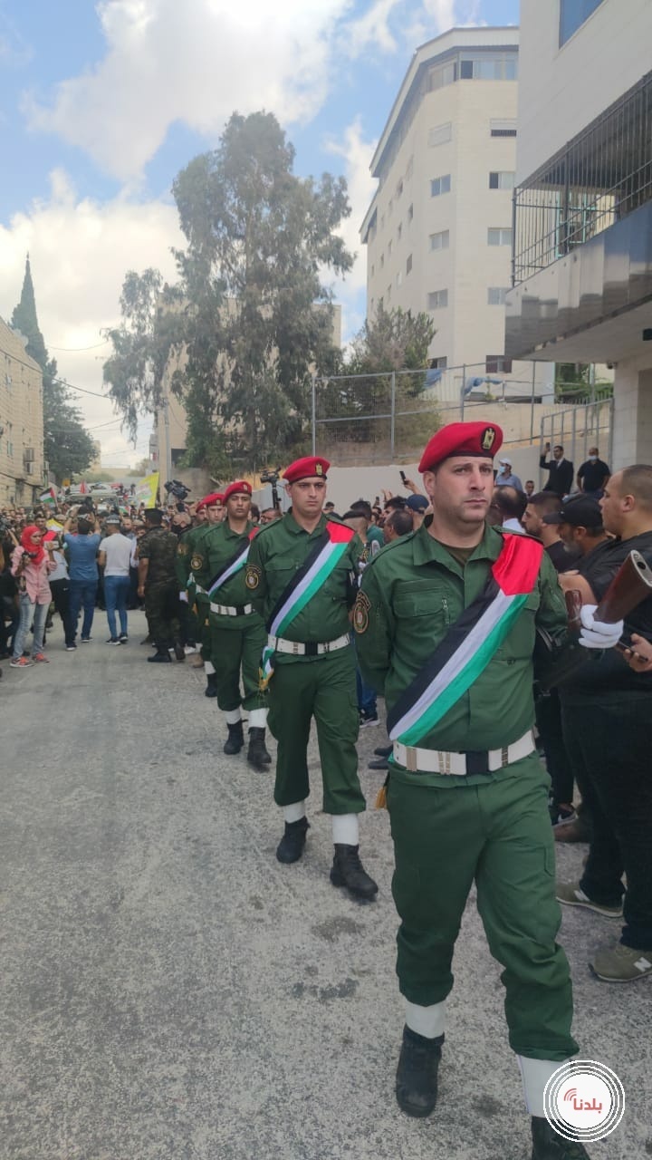 جماهير بيت لحم تشييع وتودع جثمان الشهيد حسين مسالمة إلى مثواه الأخير