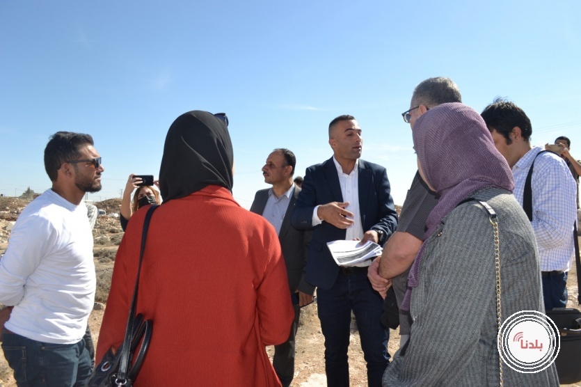  ائتلاف المؤسسات الأهلية الزراعية ينظم جولة صحفية في محافظة الخليل