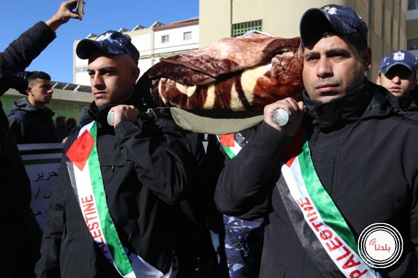 يطا تودع الشهيد الهذالين