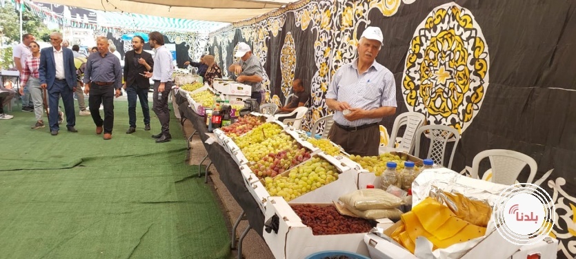 افتتاح سوق العنب والمنتجات النسوية في بيت لحم