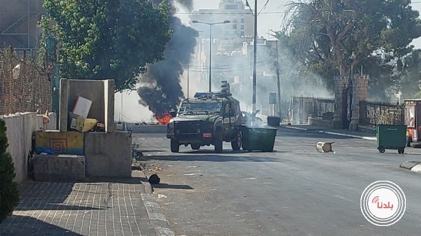 مواجهات عنيفة عند المدخل الشمالي لمدينة بيت لحم