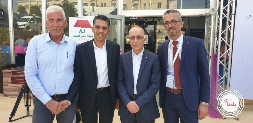 افتتاح معرض فلسطين للصناعات الإنشائية 2022 في الخليل