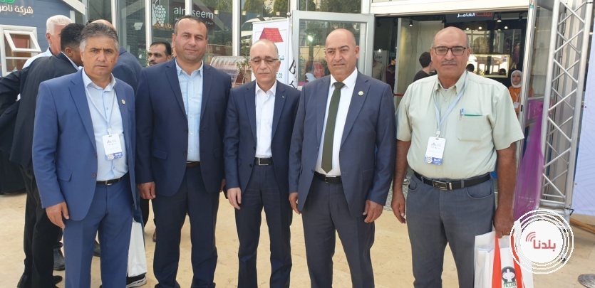 افتتاح معرض فلسطين للصناعات الإنشائية 2022 في الخليل