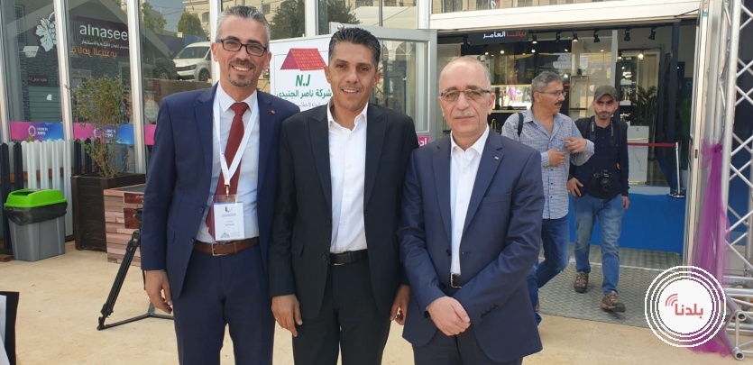 افتتاح معرض فلسطين للصناعات الإنشائية 2022 في الخليل