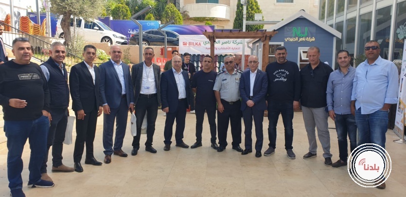افتتاح معرض فلسطين للصناعات الإنشائية 2022 في الخليل