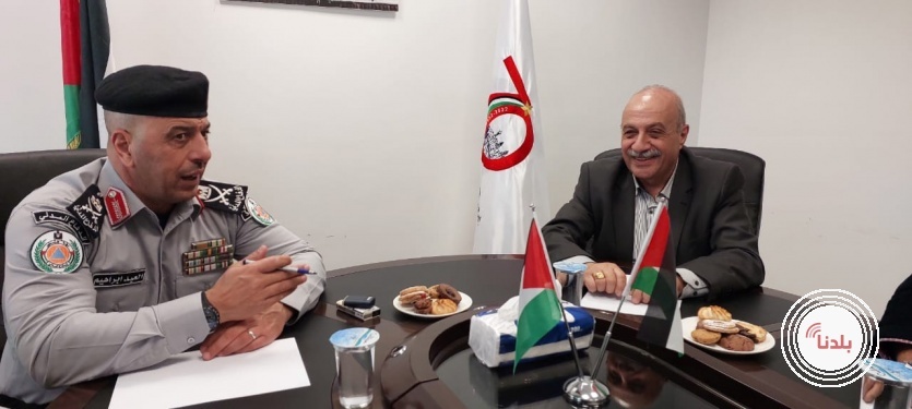 الغرفة التجارية تستقبل مدير الدفاع المدني في بيت لحم 