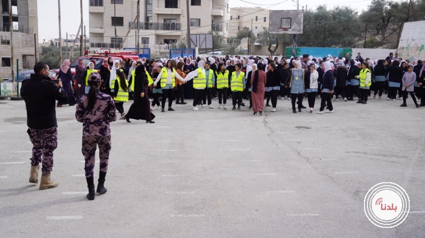 الدفاع المدني ينفذ إخلاء لكافة مدارس بيت لحم