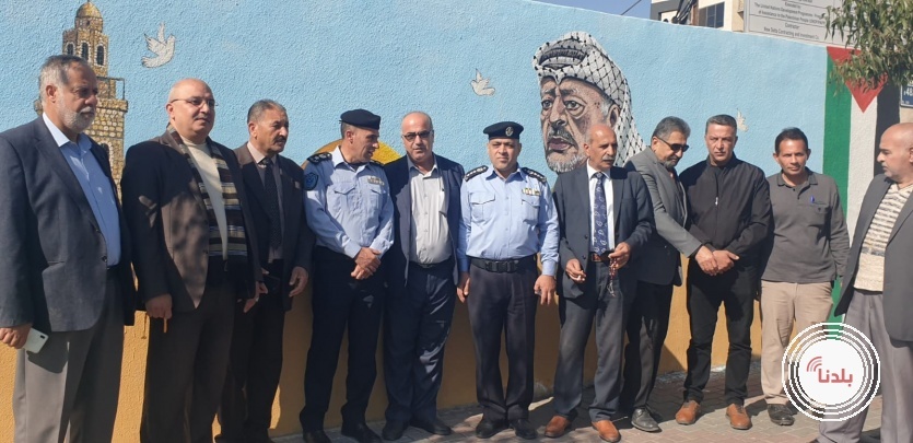 افتتاح جدارية في الخليل تخليدا للراحل الشهيد ياسر عرفات