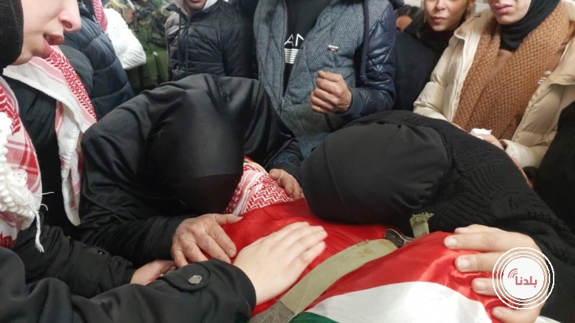 تشييع جثمان الشهيد عياد في بيت لحم